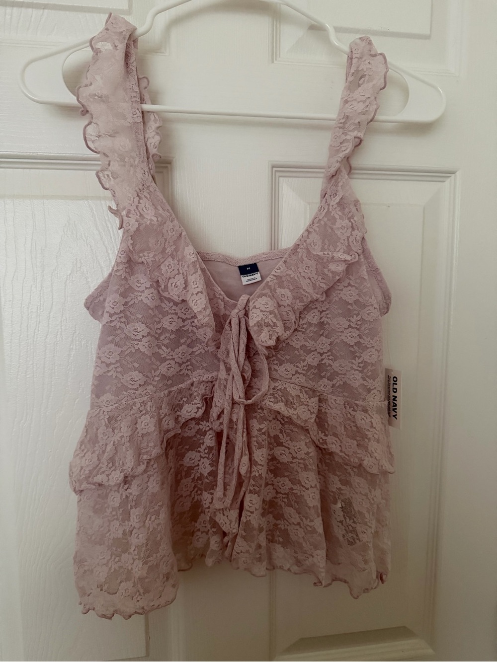 NWT - Old Navy - Lilac - Lace - Babydoll blouse